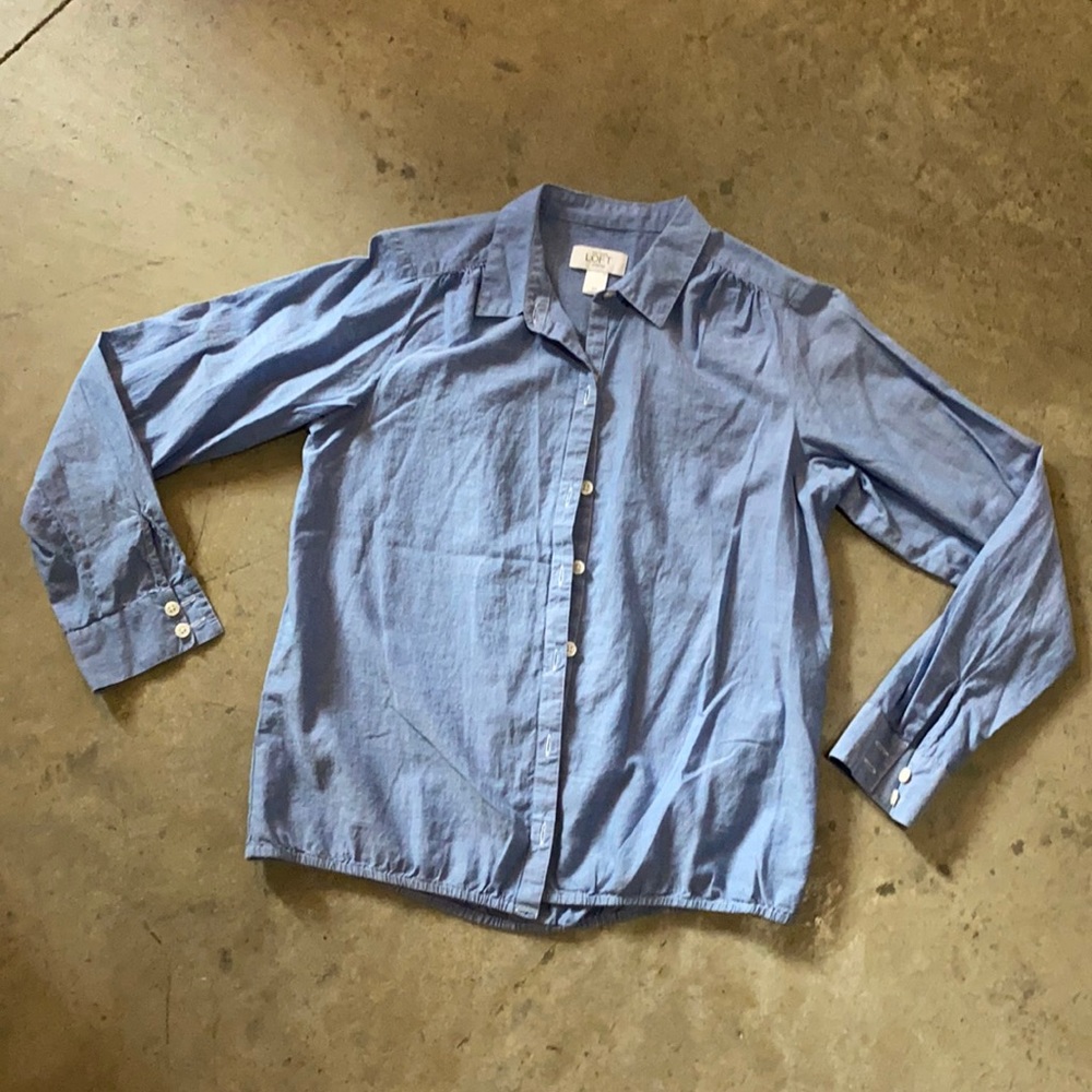 LOFT lightweight button up